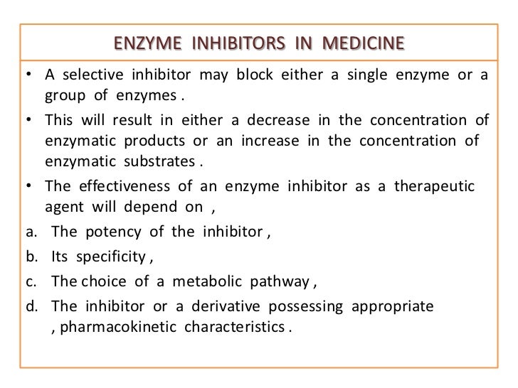 Enzyme inhibitors