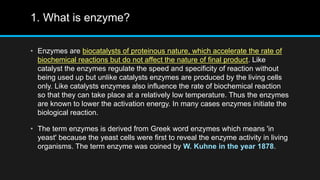 Chemical modification of enzyme to improve physico-chemical properties ...