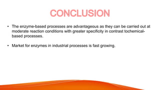 Application of enzymes in food industry | PPTX