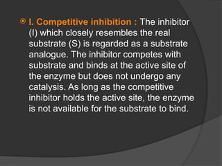 Substrate Versus Competitive Inhibitor Examples Biochemistry_PCI_Syllabus_B_Pharm_Enzymes.pptx