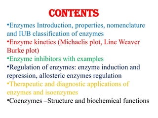 enzymes( nomenclature, types, mechanism and factor of the enzyme action ...