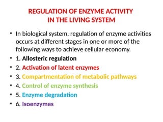enzymes( nomenclature, types, mechanism and factor of the enzyme action ...