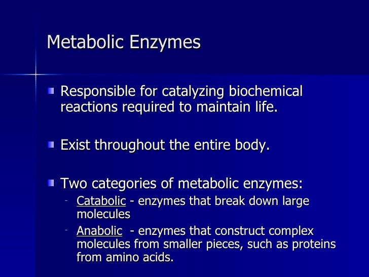 Enzymes