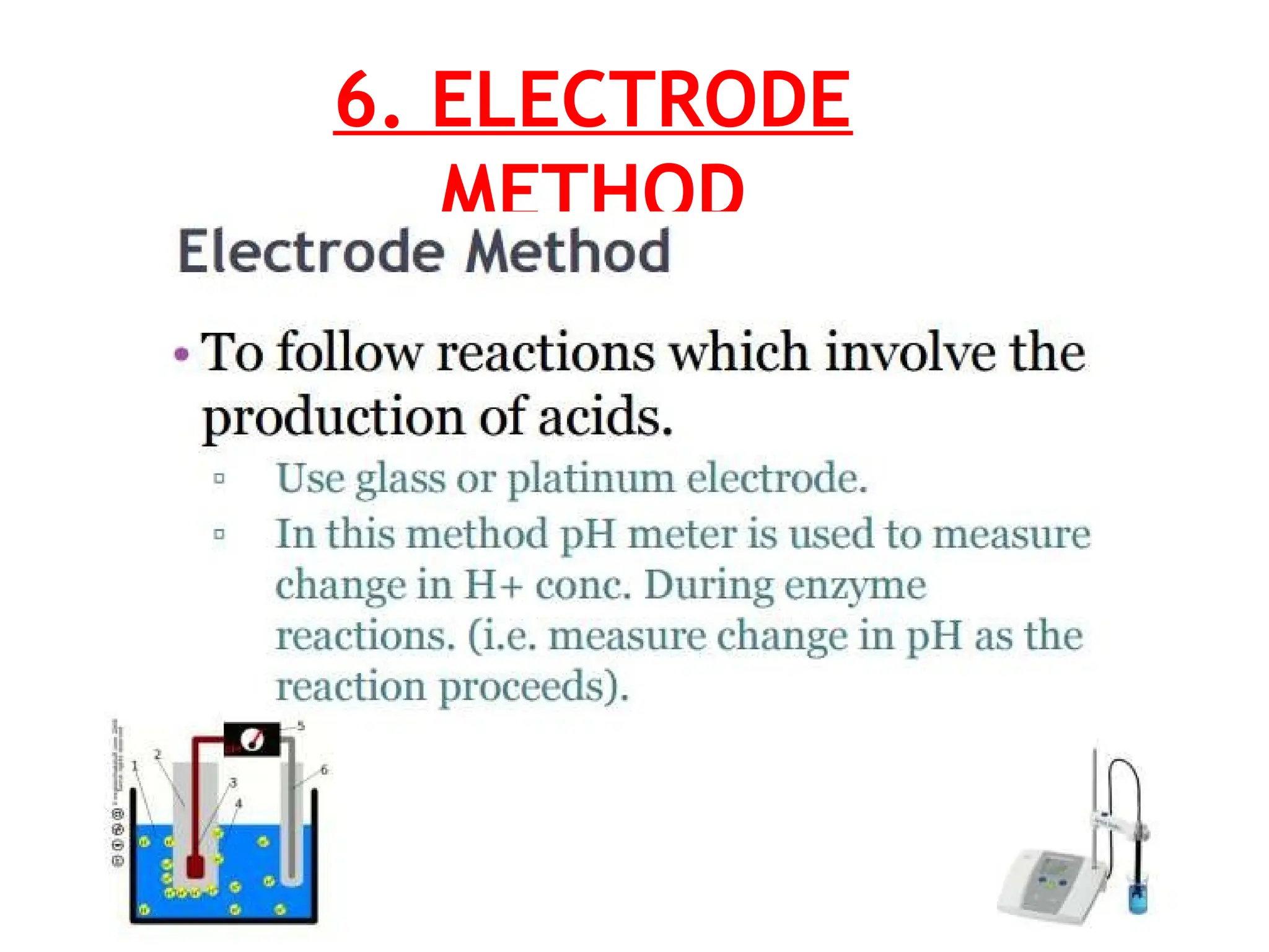 6. ELECTRODE
METHOD
 