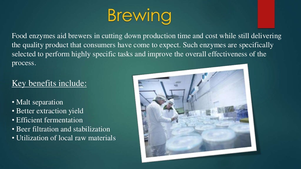 Applications of Enzymes in Food Industry