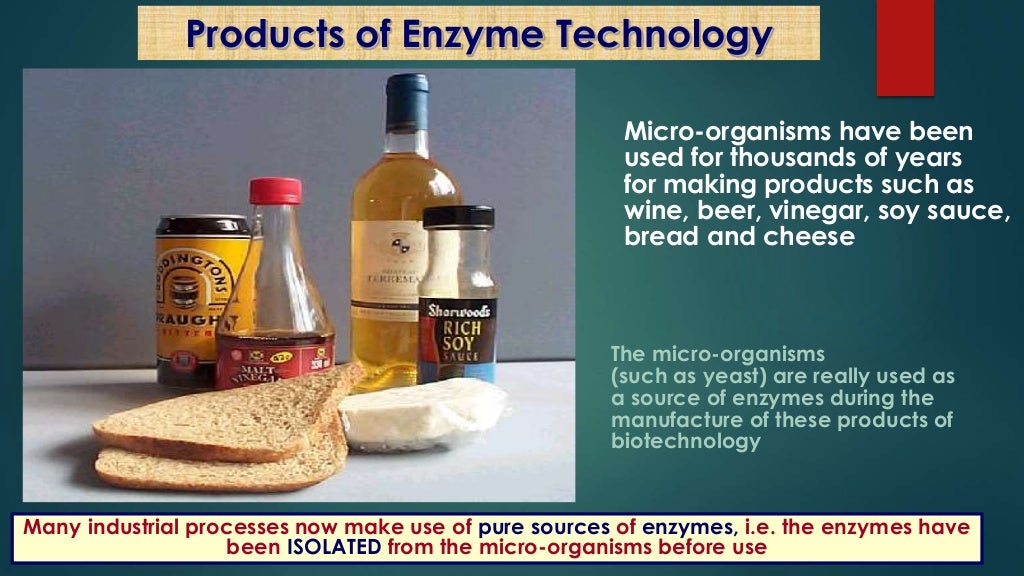 Applications of Enzymes in Food Industry