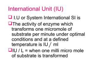 Enzymes in diagnosis and prognosis 3 | PPT