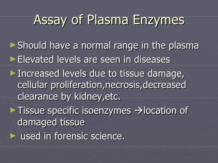 Enzymes In Diseases