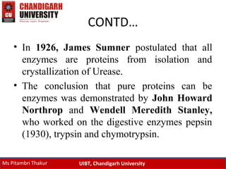 Enzymes introduction | PPT