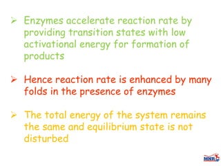 Enzymes & isoenzymes by Dr. Anurag Yadav
