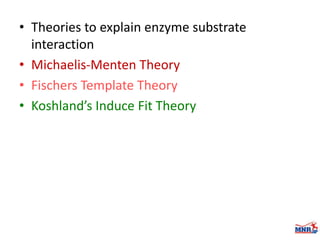 Enzymes & isoenzymes by Dr. Anurag Yadav