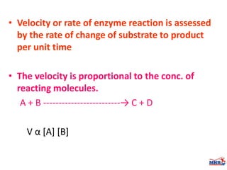 Enzymes & isoenzymes by Dr. Anurag Yadav