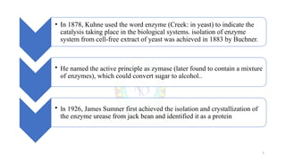 ENZYMES Chapter 6, Biochemistry & Clinical Pathology D Pharm 2nd Year ...