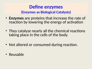 Enzyme structure, classification & MOA.pptx