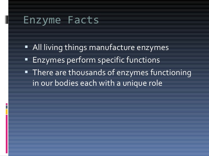 Enzyme therapy