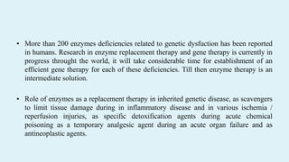 Enzyme therapy