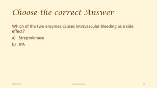 Enzymology quiz