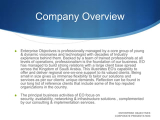 Enterprise Objectives | PPTX