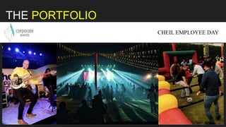 THE PORTFOLIO
CHEIL EMPLOYEE DAY
 