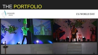 THE PORTFOLIO
CG WORLD DAY
 