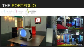 Anchor for Acetech
THE PORTFOLIO
 