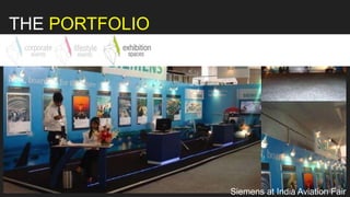 Siemens at India Aviation Fair
THE PORTFOLIO
 