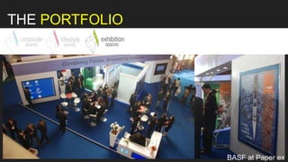 BASF at Paper ex
THE PORTFOLIO
 