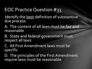 Eoc practice questions | PPT