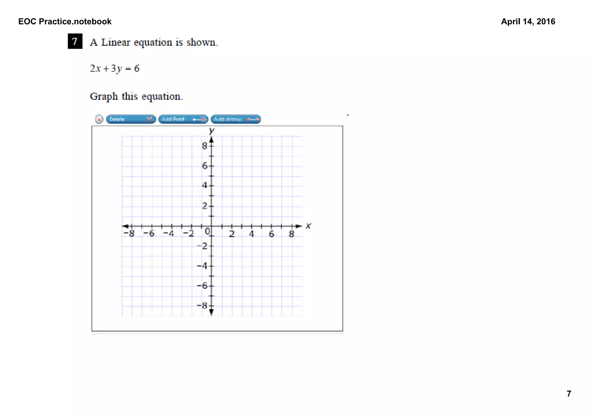 EOC Practice.notebook
7
April 14, 2016
 
