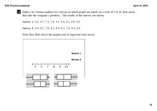 EOC Practice.notebook
16
April 14, 2016
 