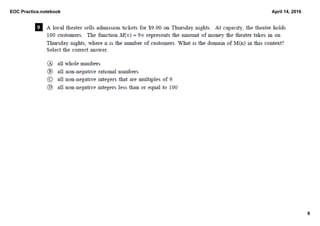 EOC Practice.notebook
9
April 14, 2016
 