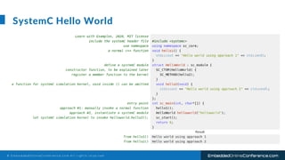 © E m b e d d e d O n l i n e C o n f e r e n c e . c o m A l l r i g h t s r e s e r v e d EmbeddedOnlineConference.com
S...