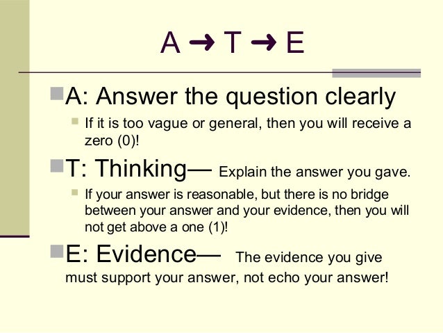 What is an open-ended essay picture