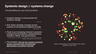 Systemic Strategy: Systemic design method for complex systems change | PPT