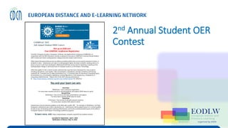 2nd Annual Student OER
Contest
 