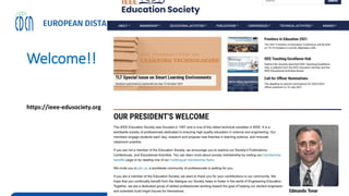 Welcome!!
https://ieee-edusociety.org
 