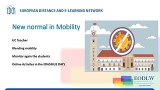 The University of Coimbra:the challenge of mobility in pandemic era