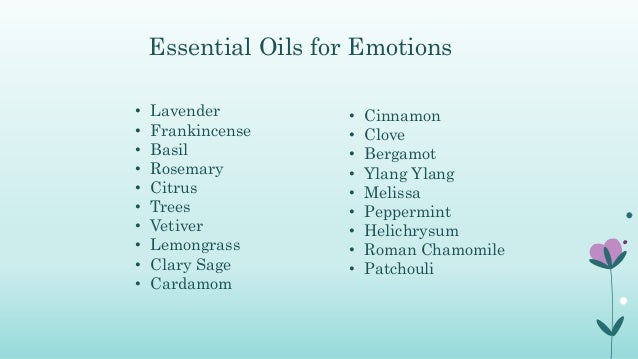 Essential Oils For Emotional Healing
