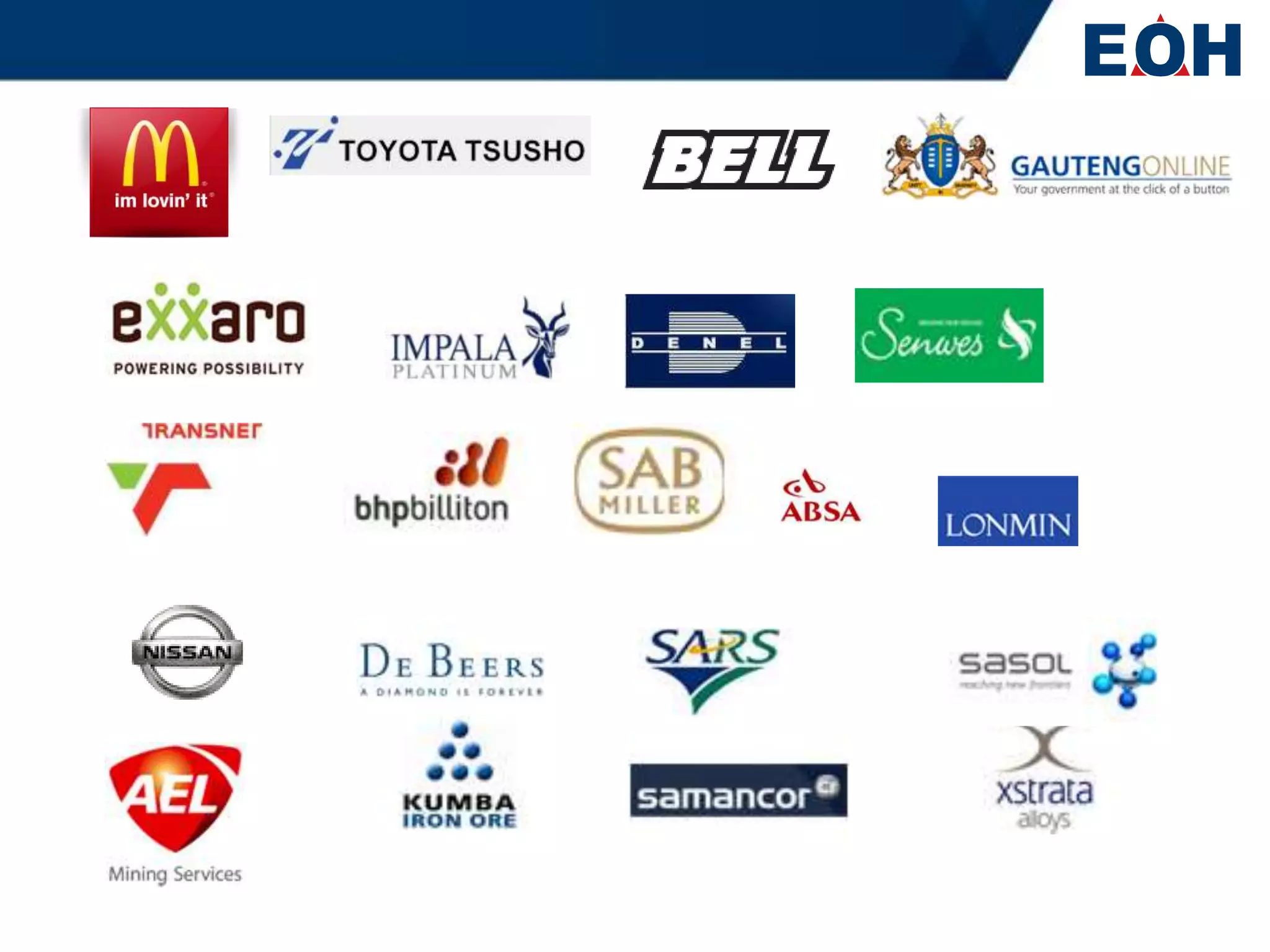 EOH Analytics Offering