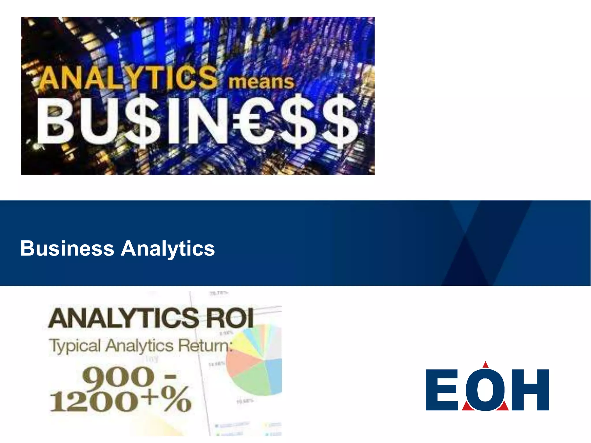 Business Analytics
 