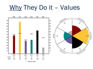 Why  They Do it – Values 