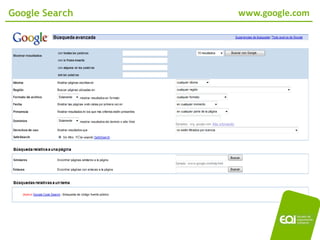 Google Search   www.google.com




                       02/11/2010
 