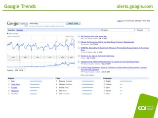 Google Trends   alerts.google.com




                        02/11/2010
 