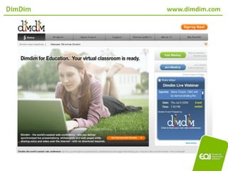 DimDim   www.dimdim.com




                02/11/2010
 