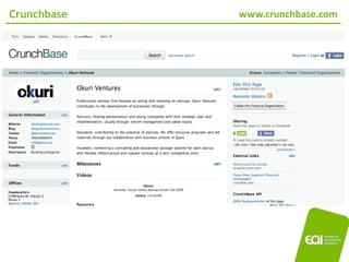 Crunchbase   www.crunchbase.com




                        02/11/2010
 