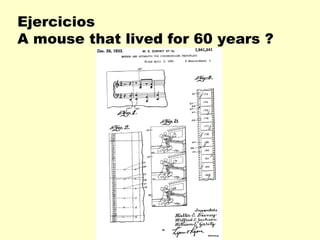 Ejercicios
A mouse that lived for 60 years ?
 