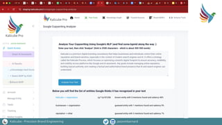 Kalicube - Precision Brand Engineering jasonmbarnard
 