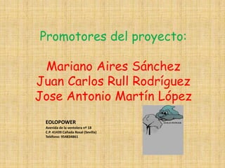 Planos de las oficinas de la  empresa