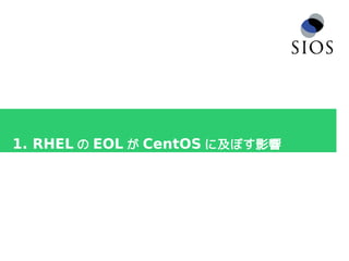 1. RHEL  EOL  CentOS ˼ܤӰ
 