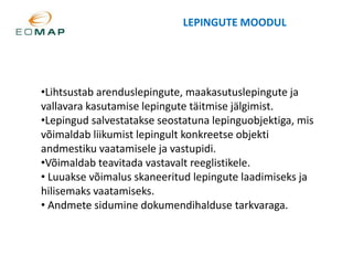 KAARDIRAKENDUSPlaneeringujoonis avalikus vaates